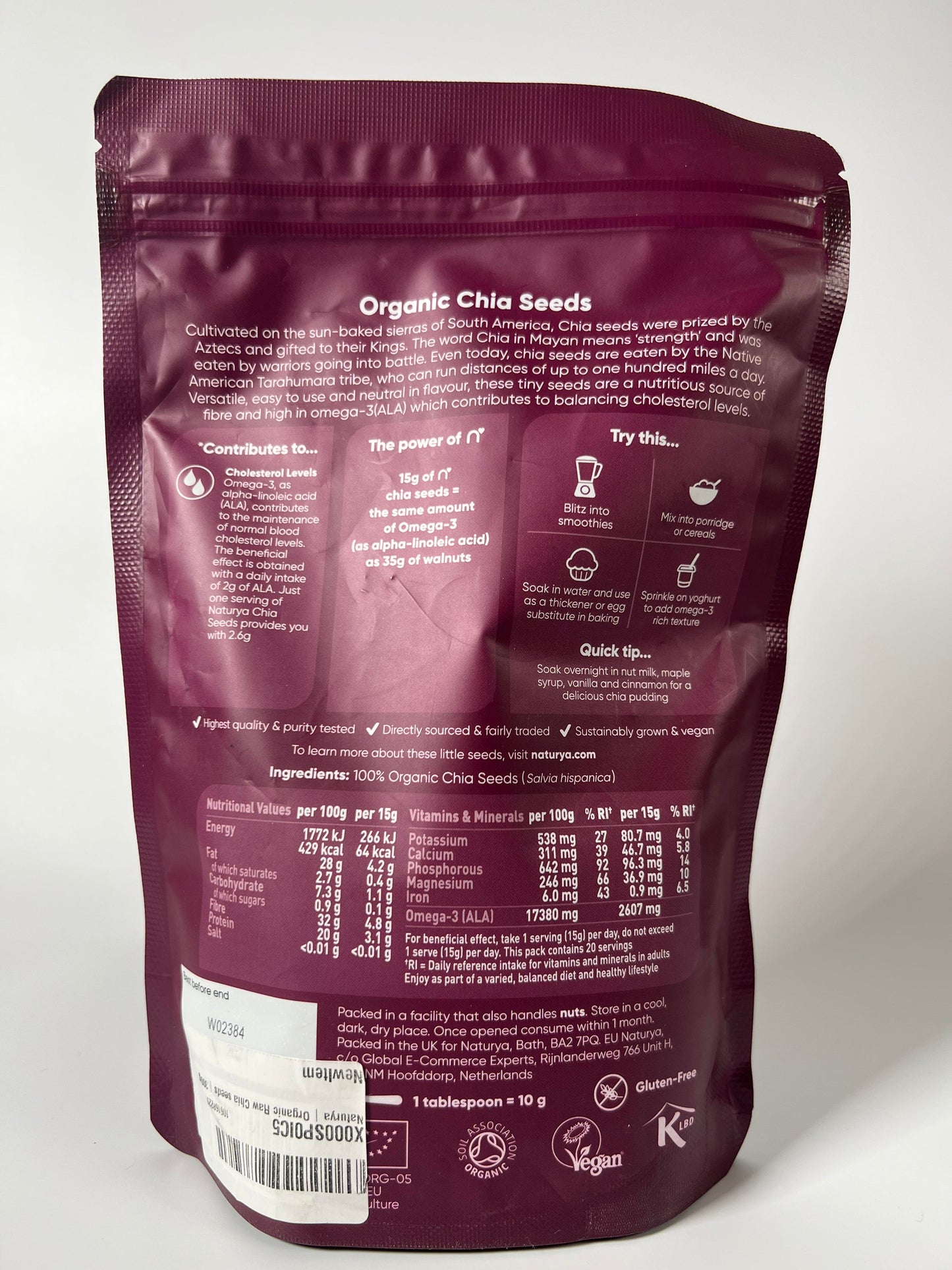 NATURYA Chia Seeds